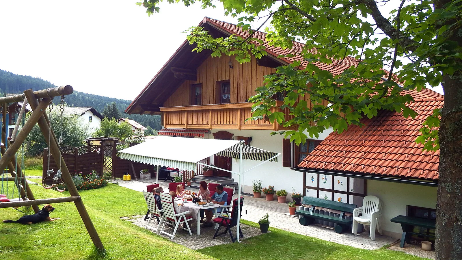 Gemütliche Terrasse